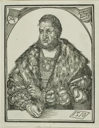 Keurvorst Frederik III van Saksen, uit Speculum intellectuale felicitatis humane