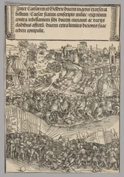 Oorlog met Gelders, plaat 5 uit Historische scènes uit het leven van keizer Maximiliaan I vanaf de triomfboog