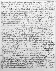 Brief van W. A. Mozart