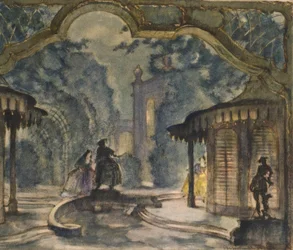 Mozart, Figaro / Podium van A. Mahnke