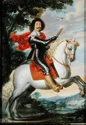 Een Ruiterportret van een Heer