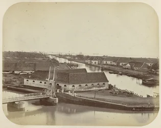 Havenkanaal en de Boom te Batavia