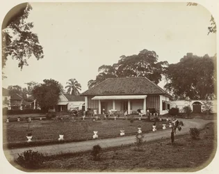Huis aan het Koningsplein te Batavia