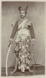 Portret van een inheemse prins