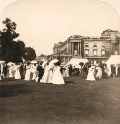 Tuinfeest, Buckingham Palace, Londen, Engeland, 1900