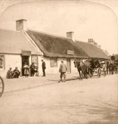 De Geboorteplaats van Robert Burns, Ayr, Schotland, 1896