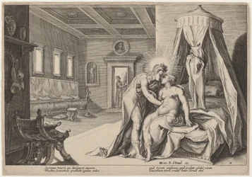 Apollo die Leucothoe misbruikt