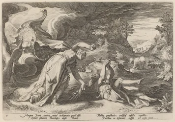 Juno verandert Callisto in een beer