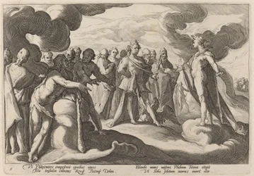 Jupiter en de Goden Vragen Helios om de Controle over de Strijdwagen te Hervatten