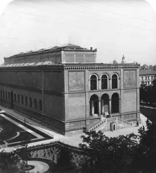 De Neue Pinakothek, München, Duitsland, ca. 1900