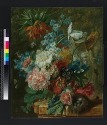 Vaas met bloemen, voor 1831
