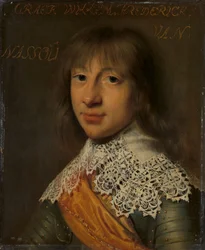 Portret van Willem Frederik, Graaf van Nassau-Dietz