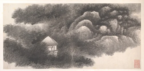 Landschappen van de Twaalf Maanden, ca. 1685 (album van twaalf schilderijbladen; inkt op papier)