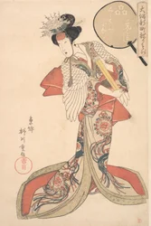 Konami van Kurahashi-ya, ca. 1825