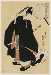 De Geisha Motozuru van Kaideya als Danseres in Hofkleding, begin 1820s