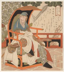 Huyan Zhuo (Koen Shaku), uit een serie van De Vijf Tijgergeneraals