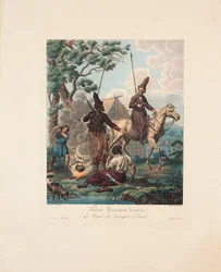 De Oeral Kozakken Piket, 1812