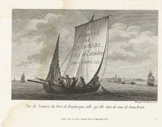 Ingang tot de haven van Duinkerke, ca. 1693-1694