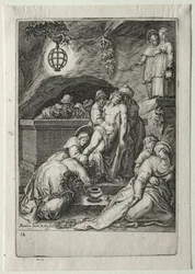 Passieset:  De begrafenis van Christus