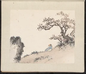 Miniatuurlandschappen, dateerbaar 1751-54 (album van acht bladen; inkt en kleur op papier)