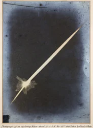 Een exploderende meteoor, 23 november 1895