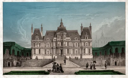 Kasteel van Maison Lafitte, circa 1850