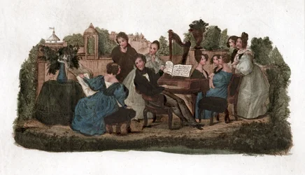 Concert in een park