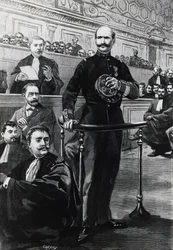 Verklaring van commandant Charles Walsin-Esterhazy tijdens het proces van Emile Zola