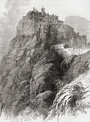 Kasteel van Edinburgh, Castle Rock, Edinburgh, Schotland