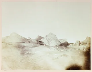 Expeditie naar de Noordpool (1875-1876) van kapitein George Nares (1831-1915): Floebergs, nabij Floeberg Beach