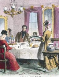 Voedsel en ornament, ca. 1845
