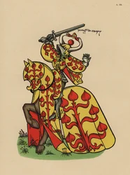 Jean V de Crequy, heer van Crequy, kamerheer van de Hertog van Bourgondië