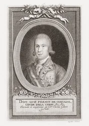 Luis Fermín de Carvajal, Graaf van de Unie. Portret.