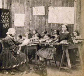 Wiskundeles, ca. 1890