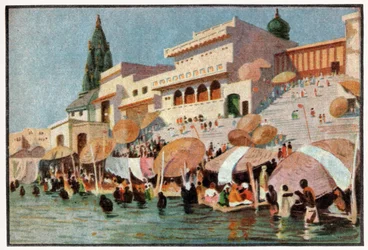 Pelgrimstocht in Varanasi
