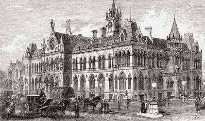 De Manchester Assize Courts, Manchester, Engeland