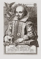 William Shakespeare. Portret.