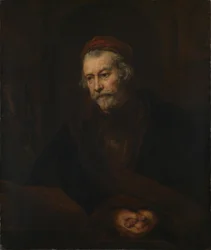 Portret van een Man als de Apostel Paulus