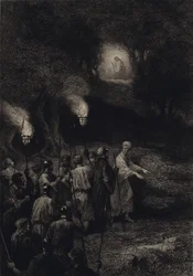 Judas verraadt Jezus