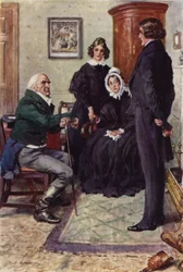 Illustratie voor Nicholas Nickleby