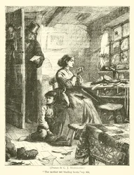 Vrouwelijke schoenmaker