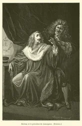 Boileau en de president van Lamoignon, Boileau