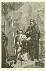 Eustache Le Sueur, Louis Vitet
