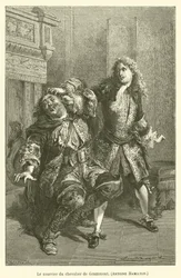 De koerier van ridder de Grammont, Antoine Hamilton