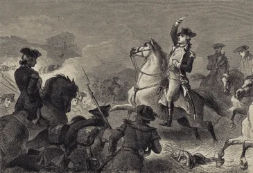 Washington bij Monmouth