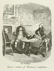 Illustratie voor Tristram Shandy