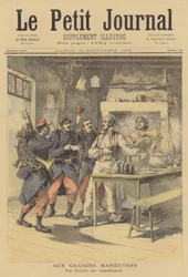 Franse militaire manoeuvres