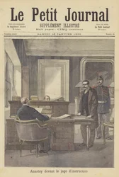 De moordenaar Louis Anastay voor de rechter