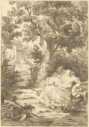 La gageure des trois commeres: Le poirier