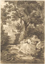 De weddenschap van de drie koopvrouwen: De perenboom